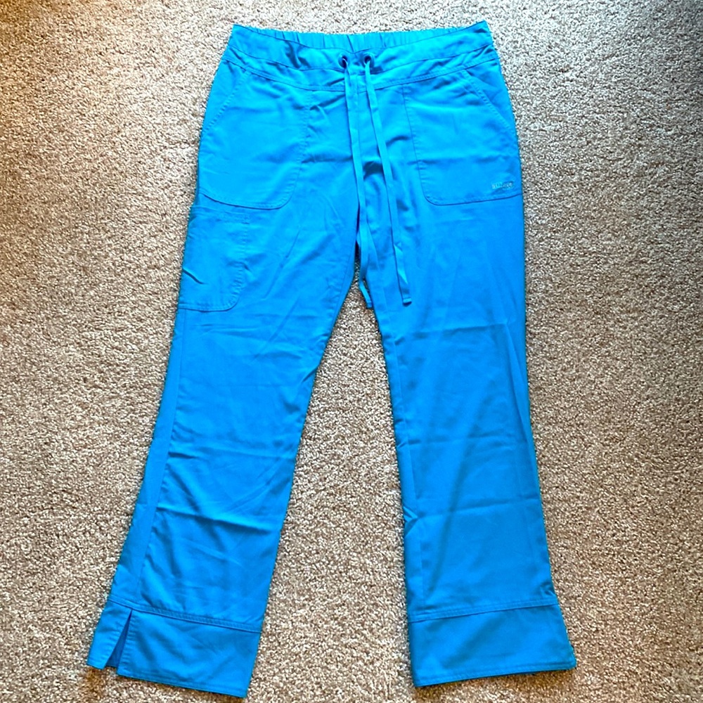 Women’s Grey’s Anatomy scrub bottoms turquoise size M